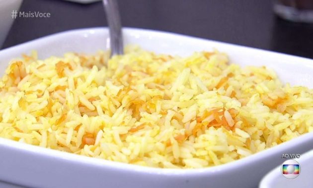 Receita de Arroz Soltinho com Sabor