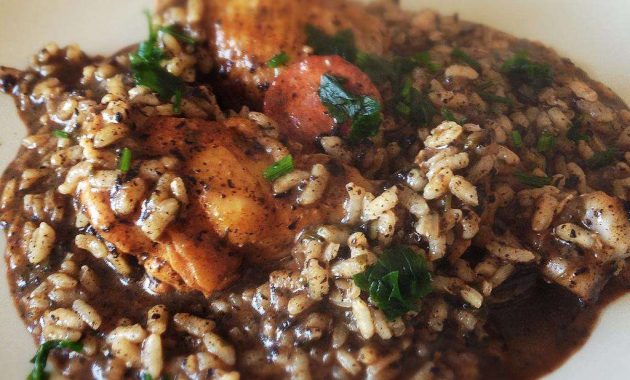 Receita de Arroz de cabidela de galinha