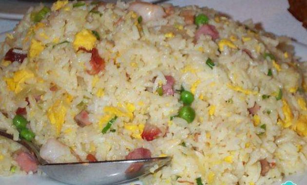 Receita de Arroz primavera chinês
