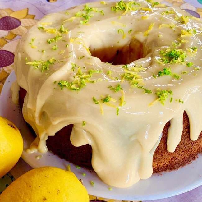 Receita de Bolo de Limão Fofinho
