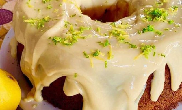 Receita de Bolo de Limão Fofinho