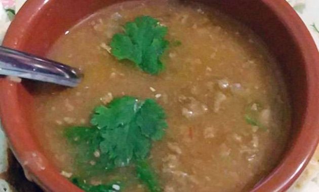 Receita de Caldo de Carne Moída