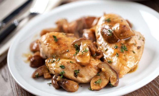 Receita de Frango com natas no forno