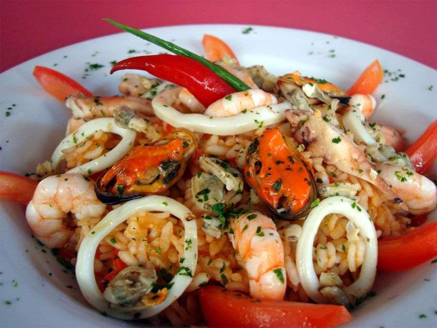 Receita de Risoto de Frutos do Mar Delicioso
