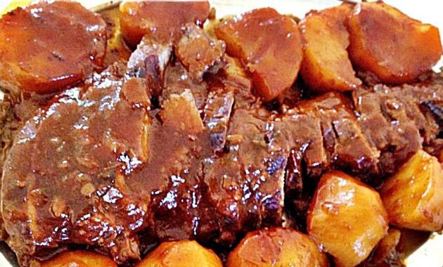 Receita de Acém assado na panela de pressão