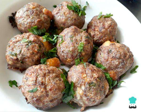 Receita de Almôndega de carne no forno