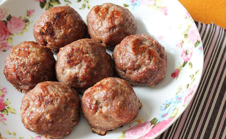 Receita de Almôndegas de porco