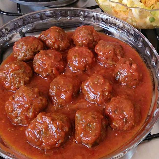 Receita de Almondega de Carne ao Molho