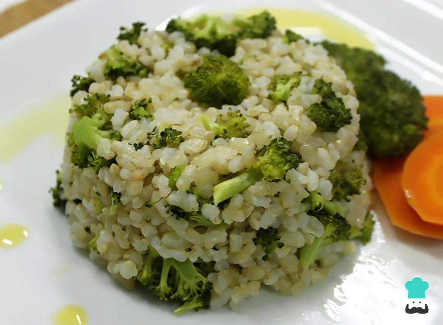 Receita de Arroz com brócolis simples