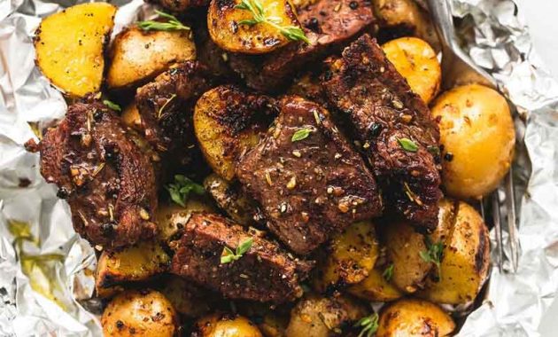Receita de Carne Assada com Batata