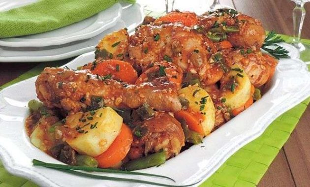 Receita de Coxa e sobrecoxa na panela de pressão