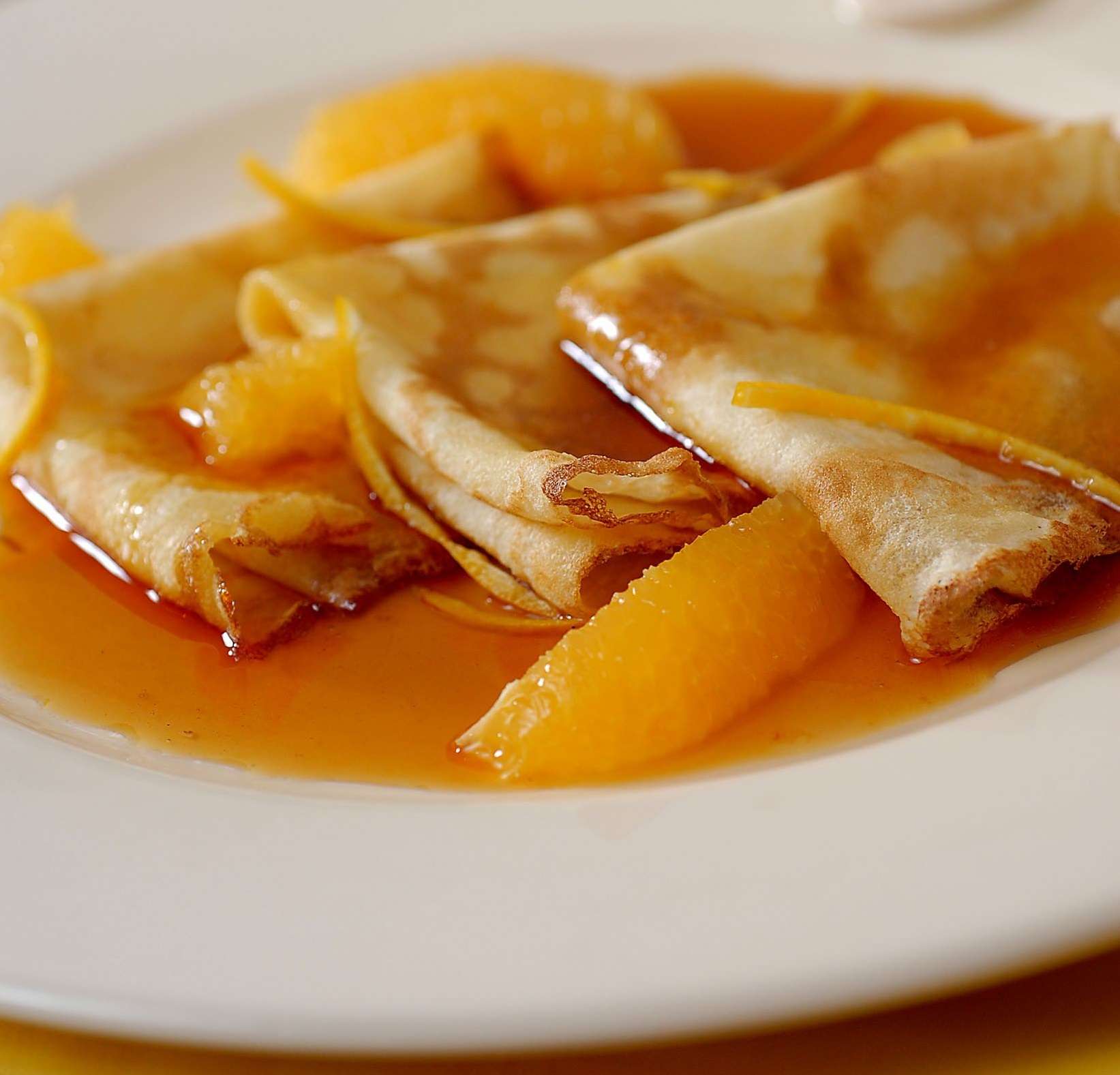Receita de Crepe suzette Francês