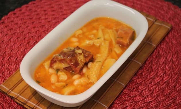 Receita de Dobradinha com feijão branco