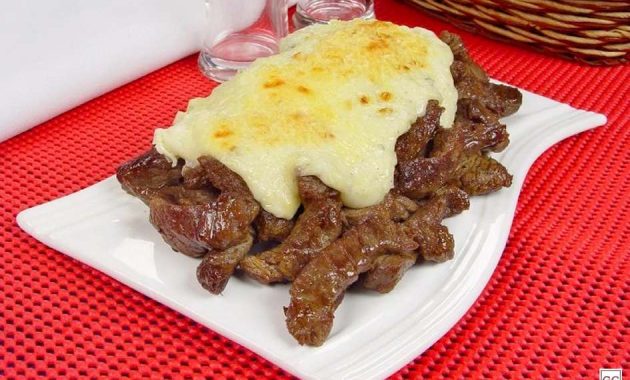 Receita de Filé-mignon com gorgonzola