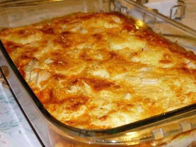 Receita de Frango com natas no forno Delicioso