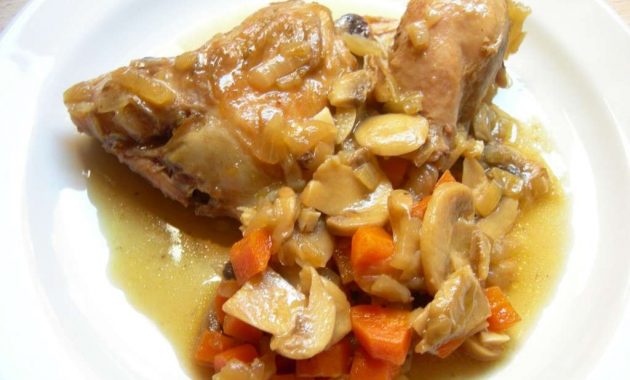 Receita de Frango no forno com batata e cebola