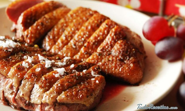 Receita de Magret de pato no forno
