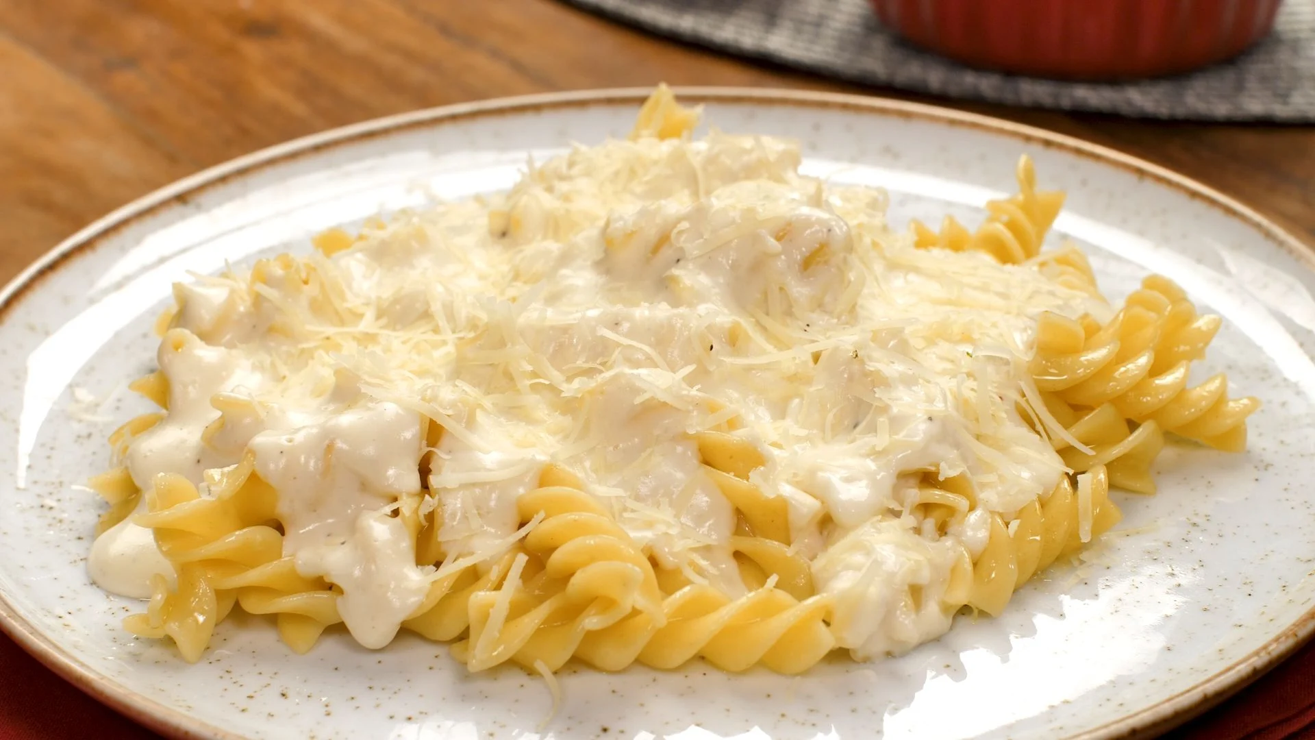 Receita de Molho branco para macarrão