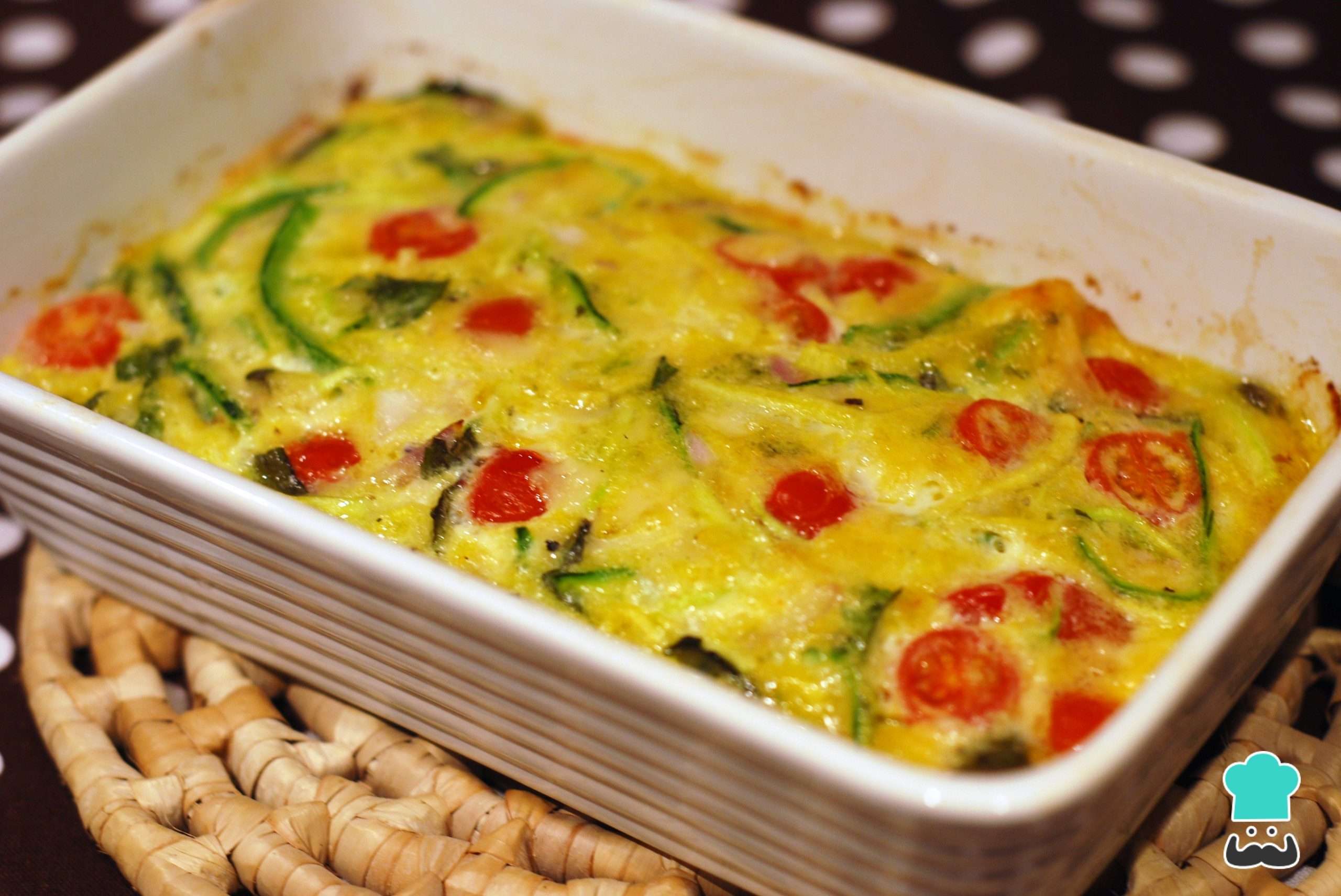 Receita de Omelete de forno com legumes
