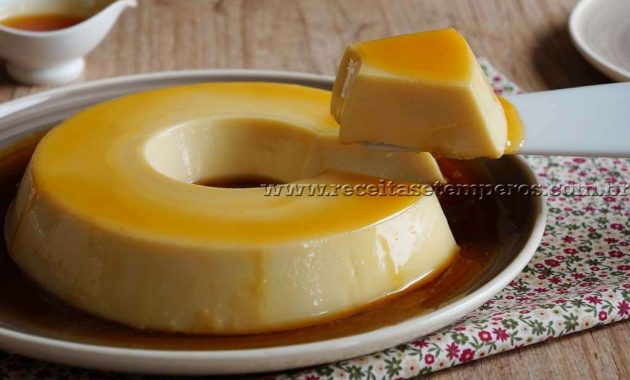 Receita de Pudim de leite Sem forno