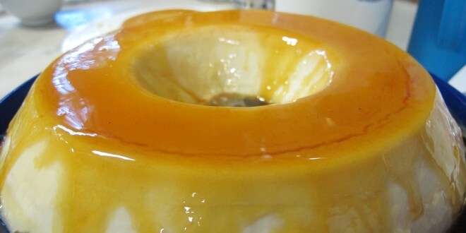 Receita de Pudim de leite sem forno
