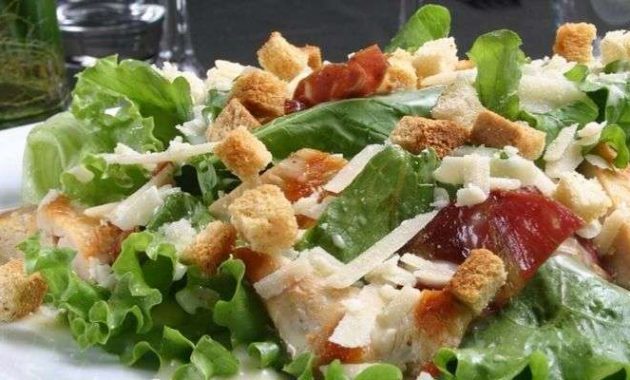 Receita de Salada Caesar