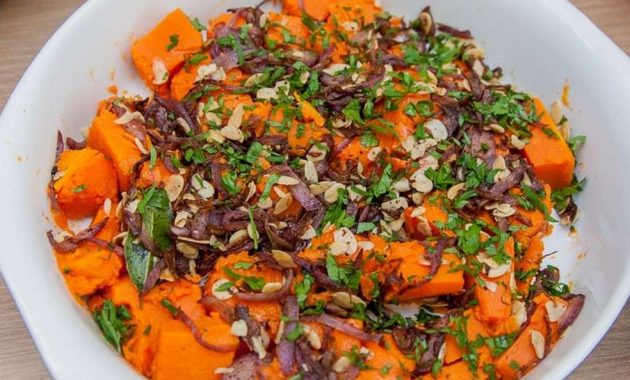 Receita de Salada de Abóbora