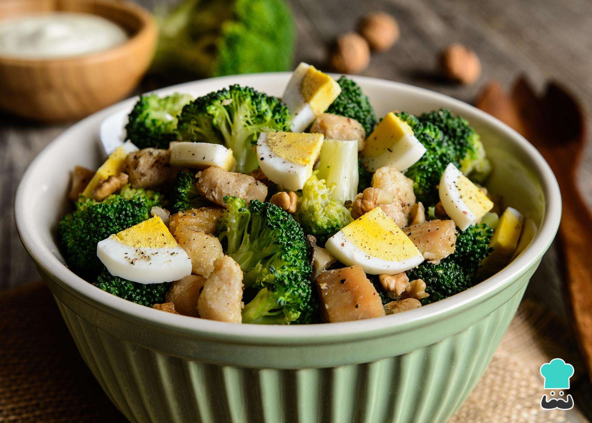 Receita de Salada de brócolis cozido