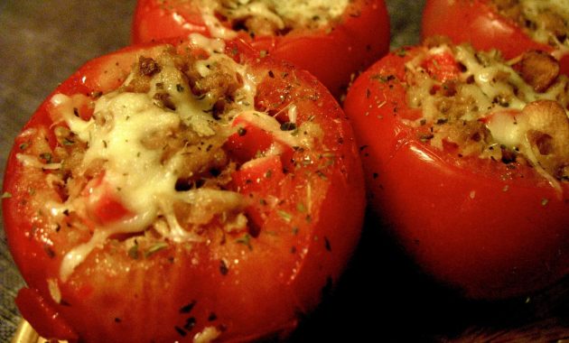 Receita de Tomate Recheado