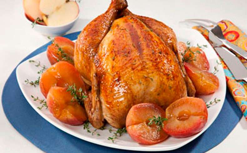 Receita de Assado com maçã Fitness