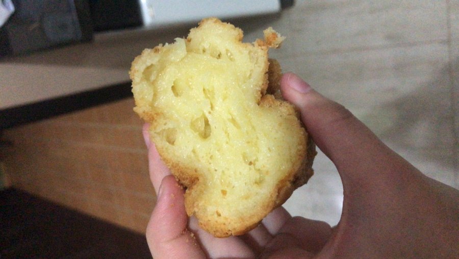 Receita de Bolo de pão de queijo Molhadinho