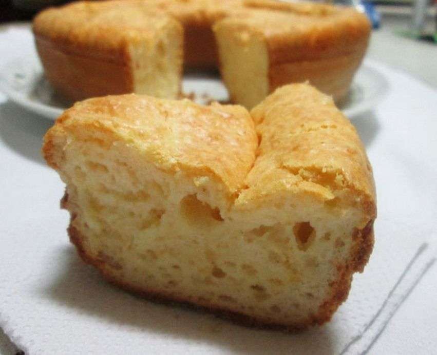 Receita de Bolo de pão de queijo de liquidificador