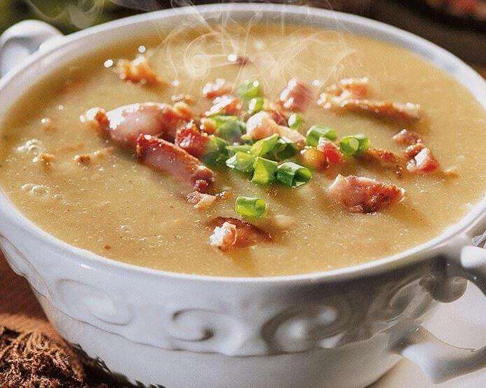 Receita de Caldo de frango com mandioca Caseira