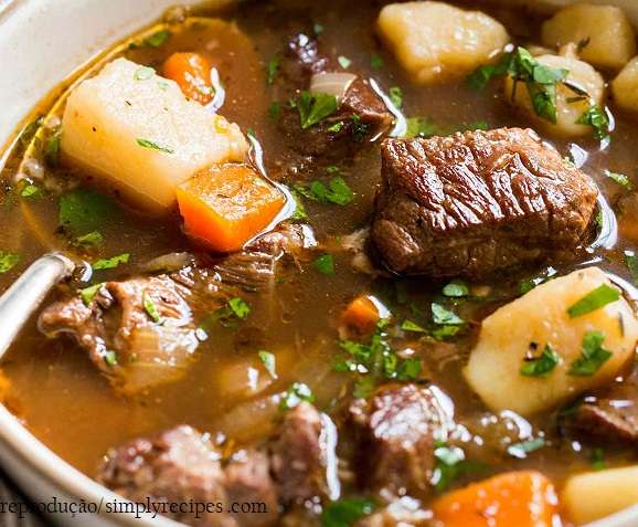Receita de Carne de panela com legumes especial