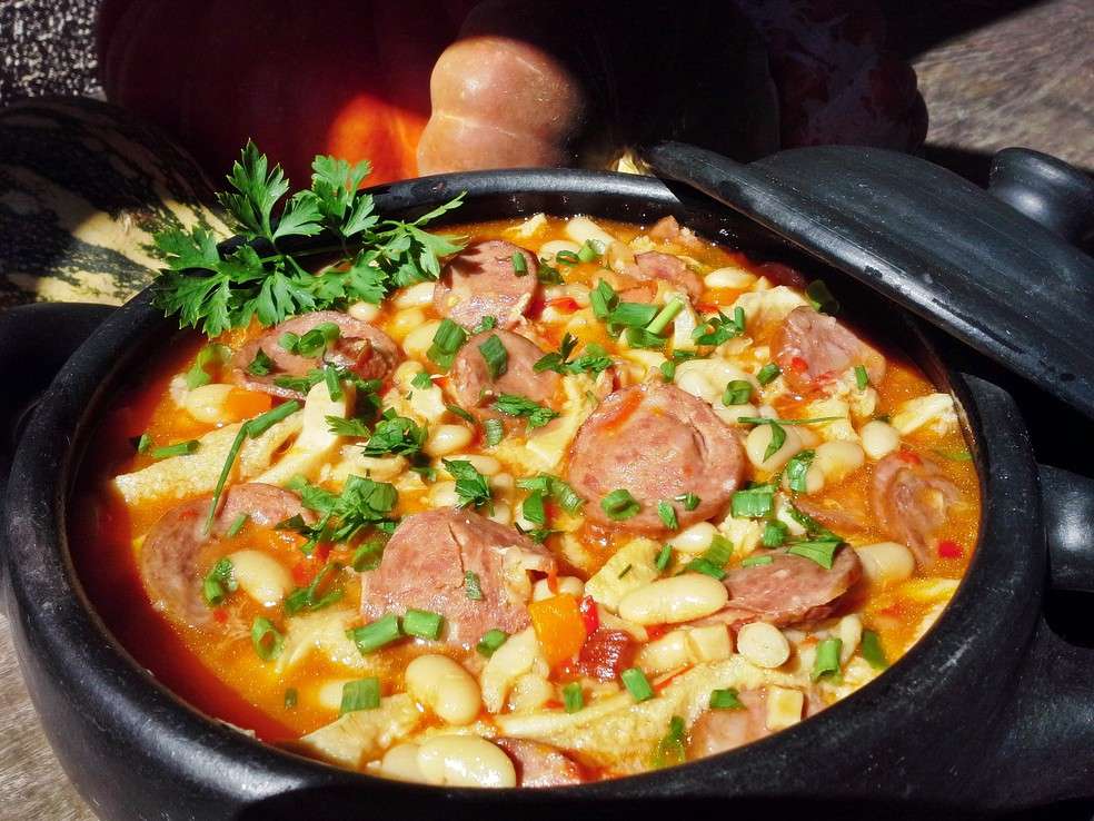 Receita de Dobradinha com Feijão Branco Carioca