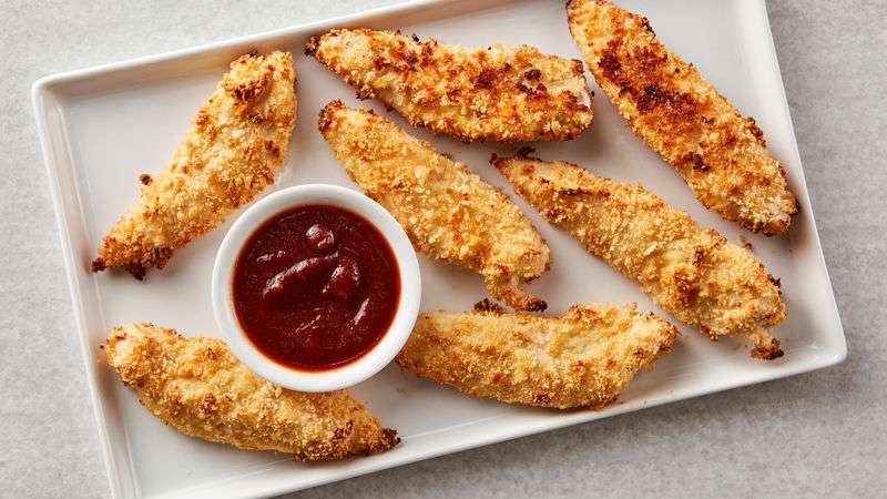 Receita de Frango Empanado Prático