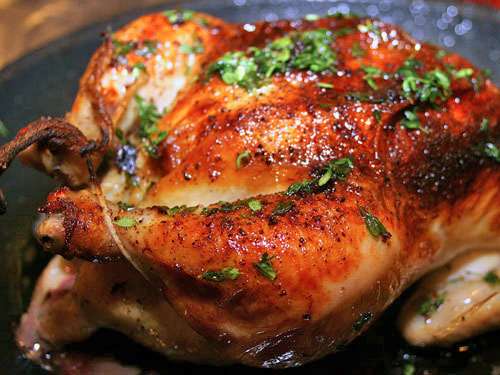 Receita de Frango assado na panela de pressão