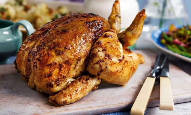 Receita de Frango assado no forno com molho de mostarda e Mel