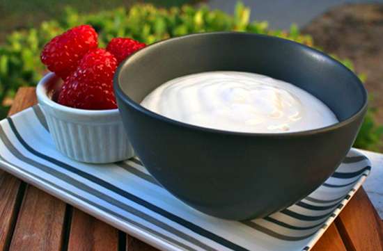 Receita de Iogurte Low Carb Pequeno Almoço