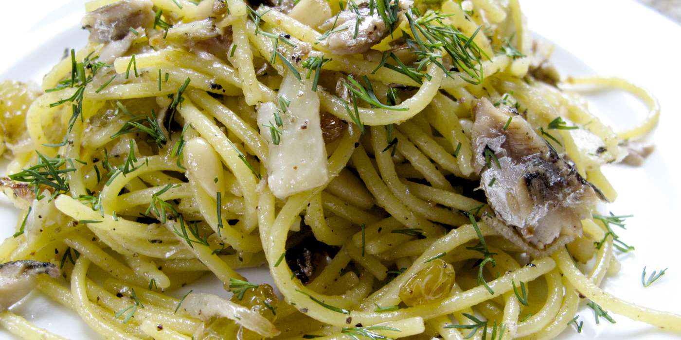 Receita de Macarrão com sardinha da Vovô