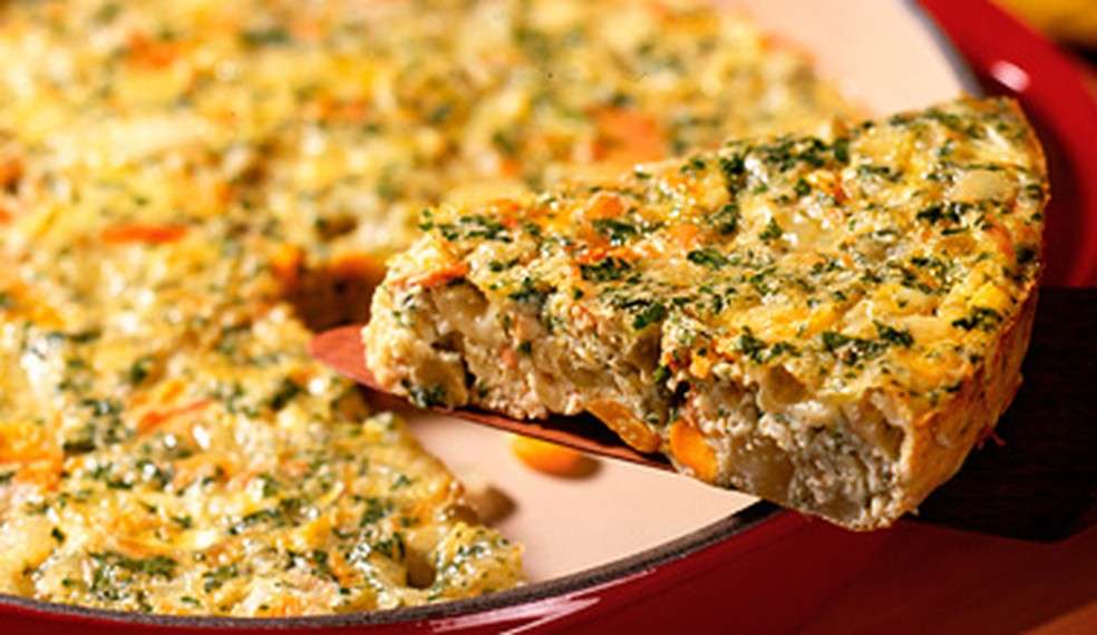 Receita de Omelete de forno Ana Maria Braga