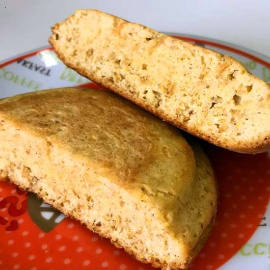Receita de Pão Low Carb de Frigideira Sequinho