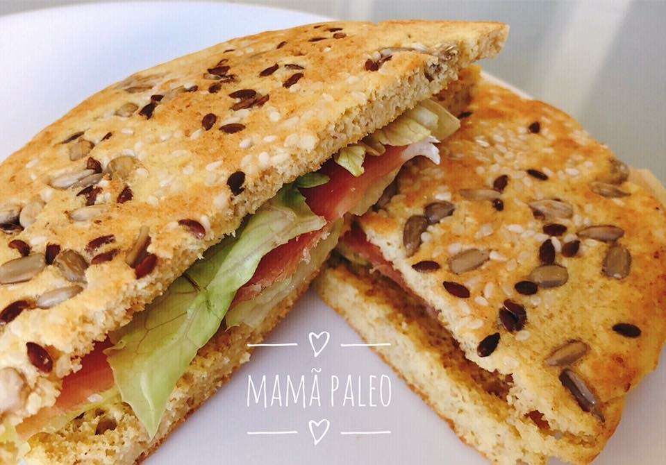 Receita de Pão Low Carb de Frigideira em 5 minutos