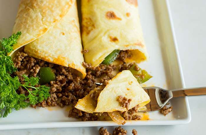 Receita de Panqueca de carne moída Diferente 