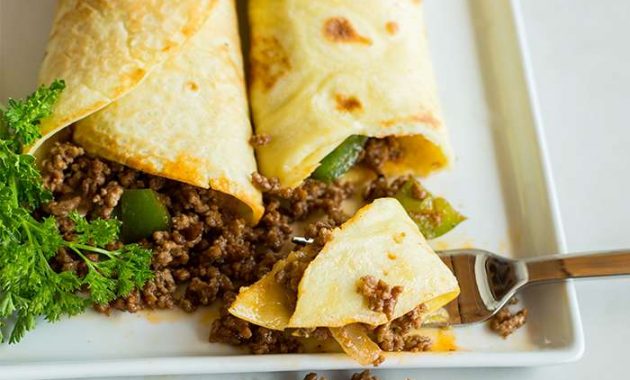 Receita de Panqueca de carne moída Diferente