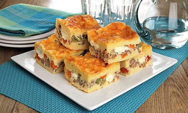 Receita de Torta de carne moída e requeijão Catupiry!