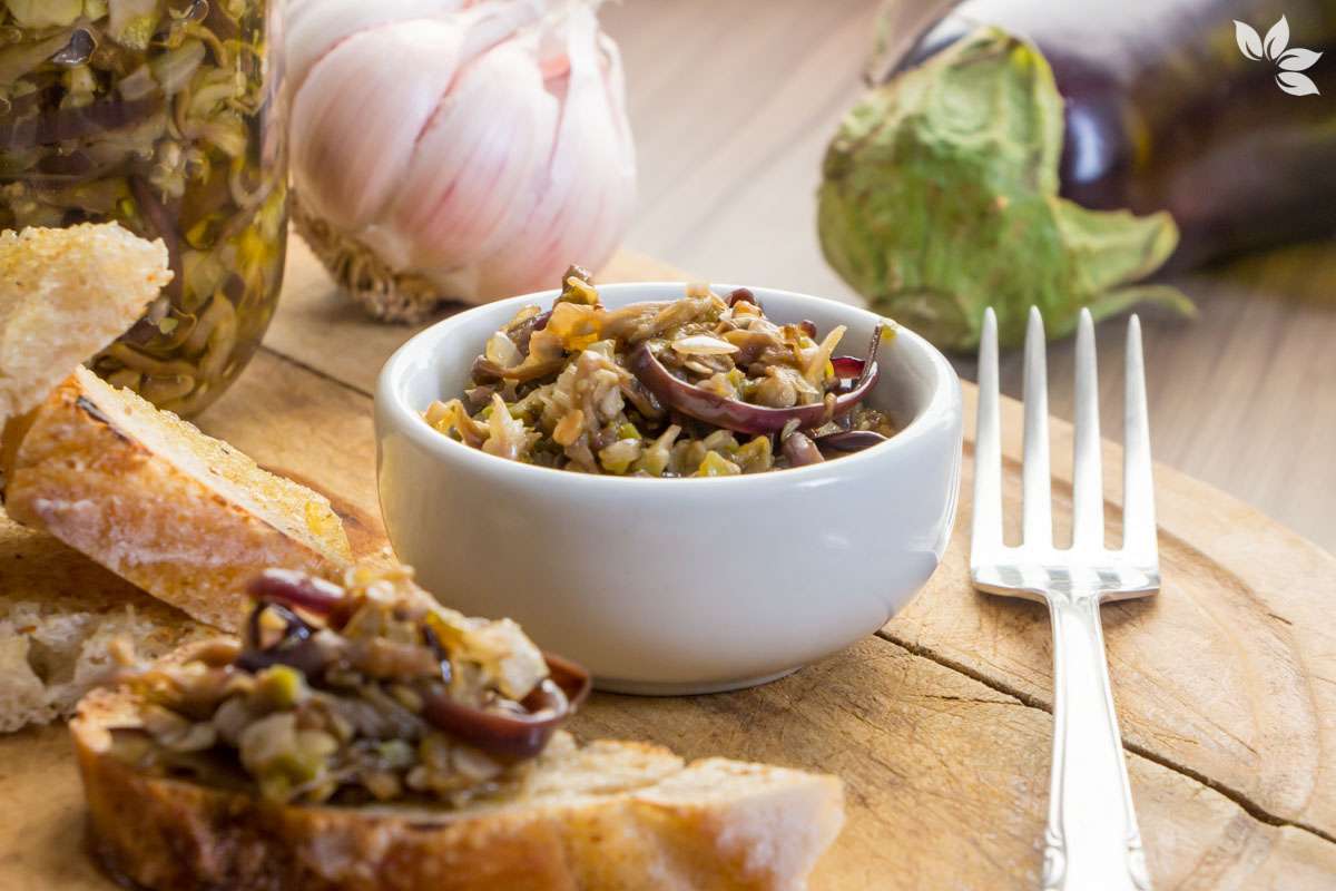 Receita de Antepasto de Berinjela Delicioso