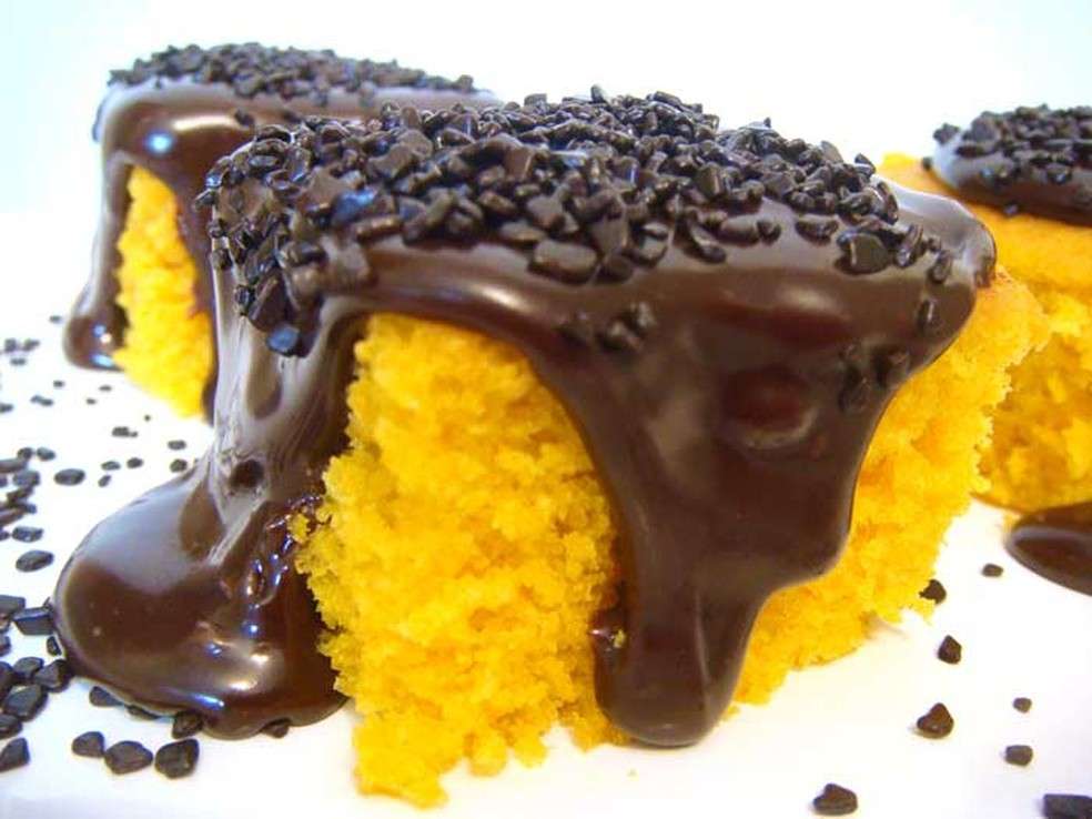 Receita de Bolo de cenoura com cobertura de chocolate Ana Maria Braga