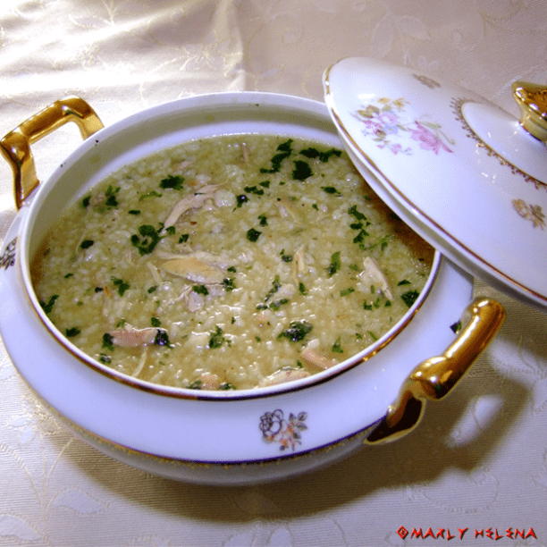 Receita de Canjinha com Arroz Delicioso