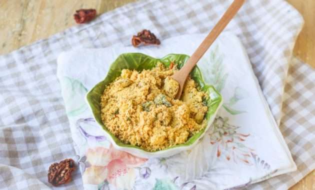 Receita de Farofa de Banana com Bacon